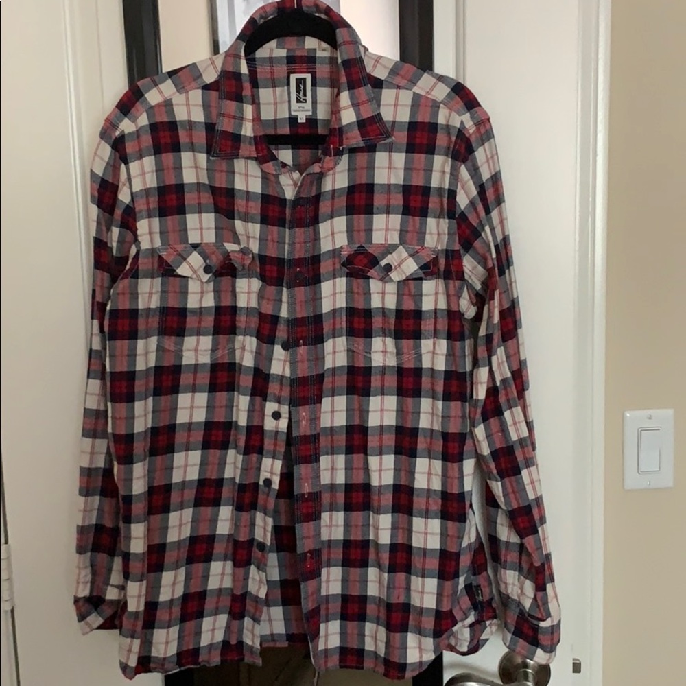 Howe flannel button long sleeve